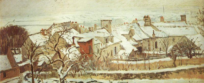 Camille Pissarro Winter